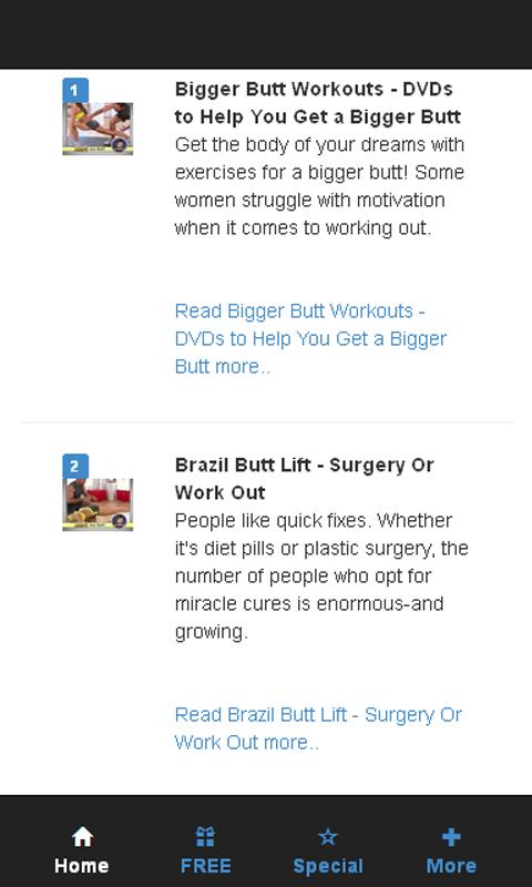 Butt Workout Express