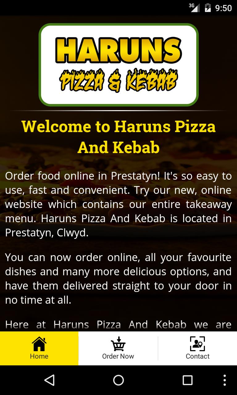 Haruns Pizza And Kebab