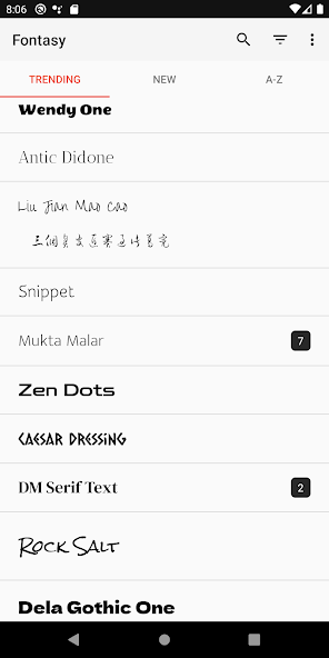 Fontasy