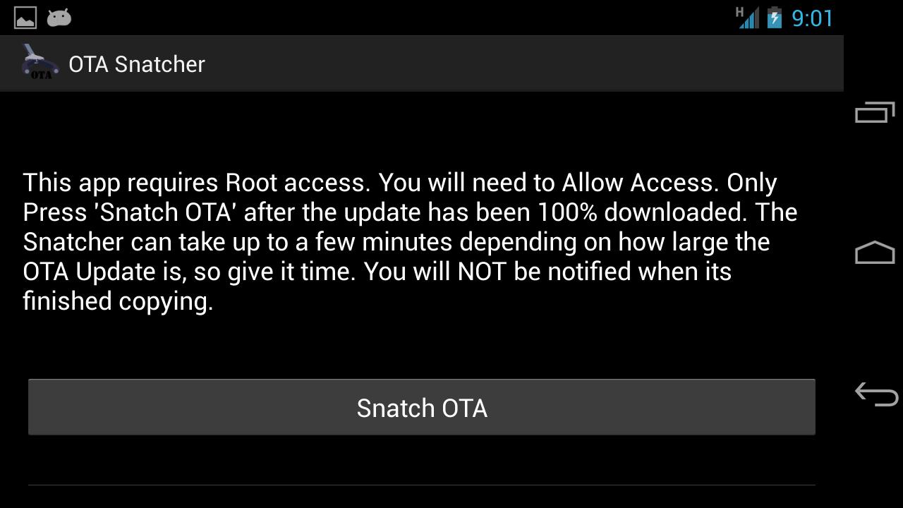 OTA Snatcher