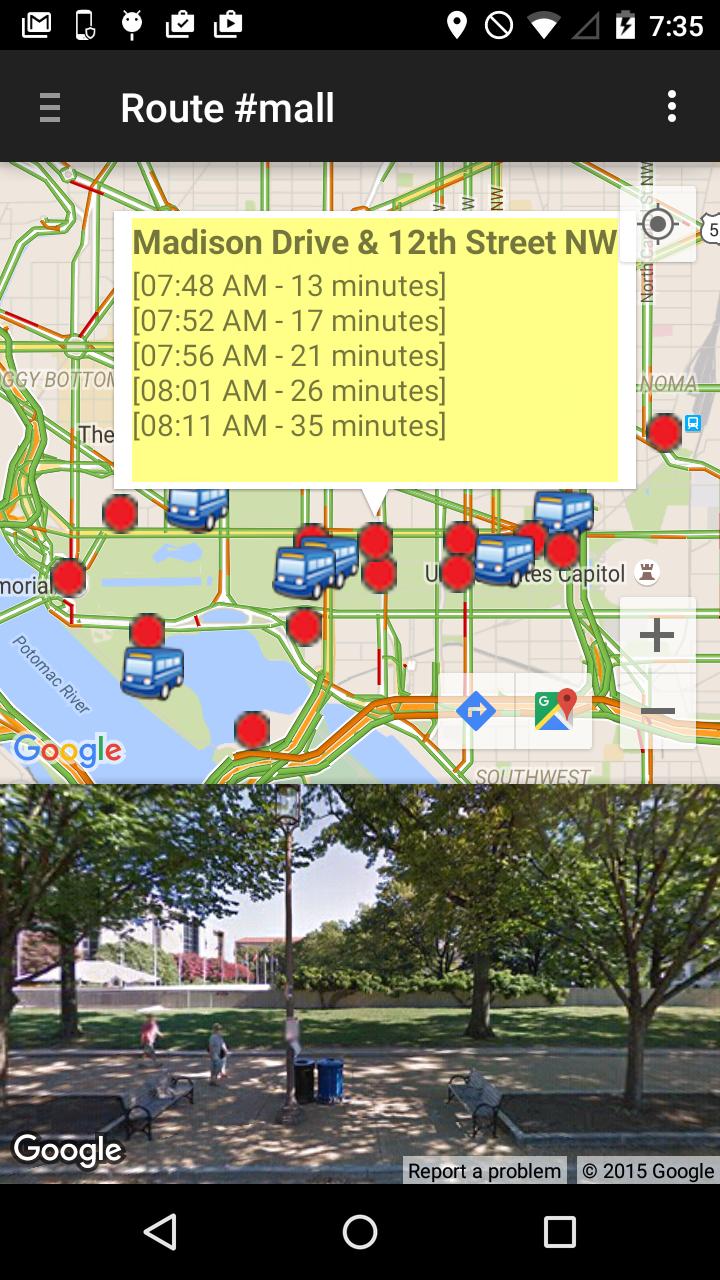 My DC Next Bus