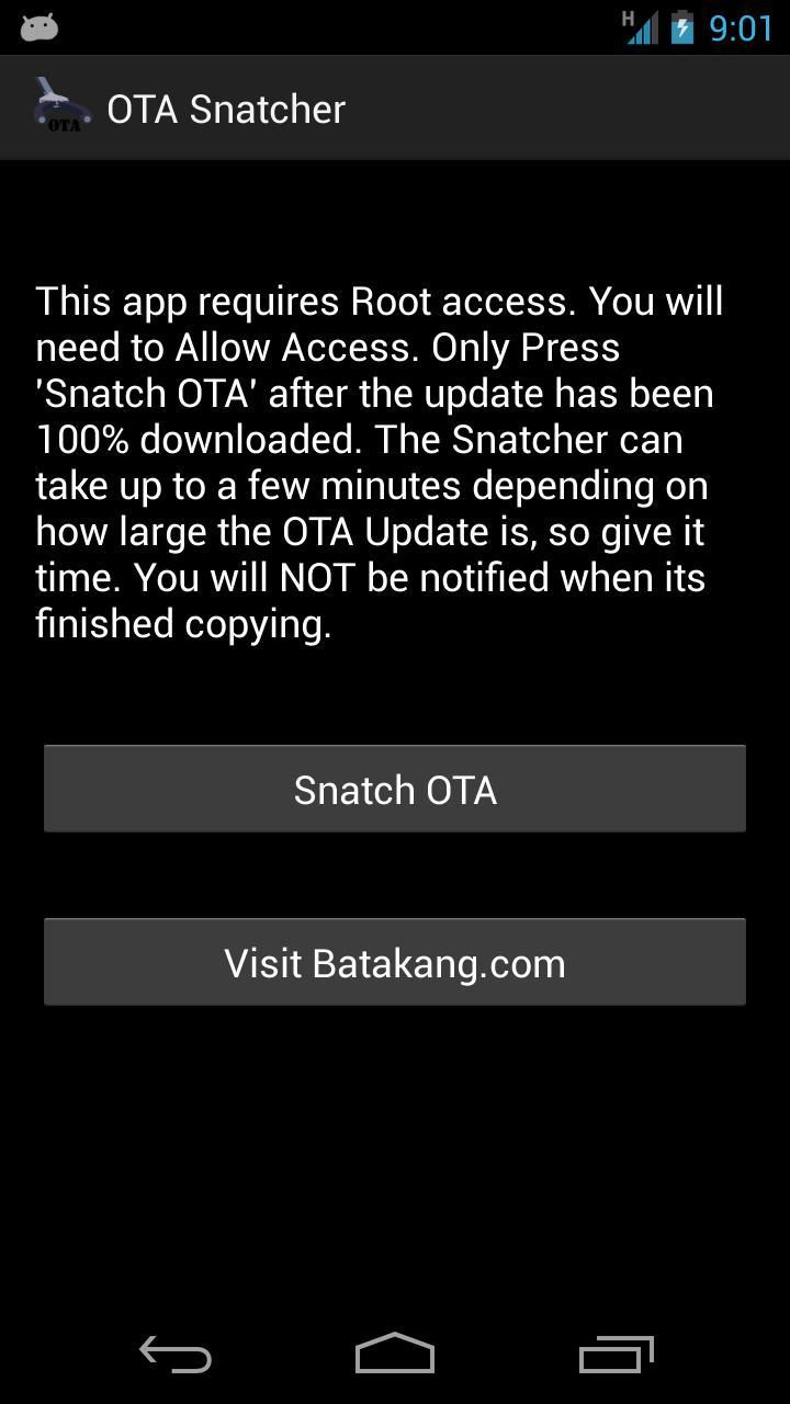 OTA Snatcher