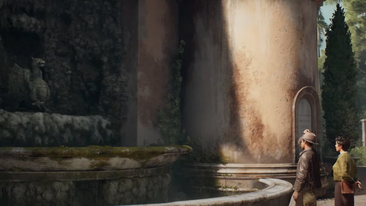 Indiana Jones dan Fountain Great Circle of Confession Puzzle Guzzle