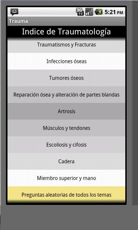 Preguntas de Traumatologia
