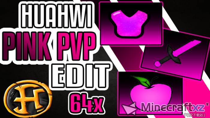 แพ็คเกจทรัพยากร PVP Huahwi Pink Pvp Resource Pack