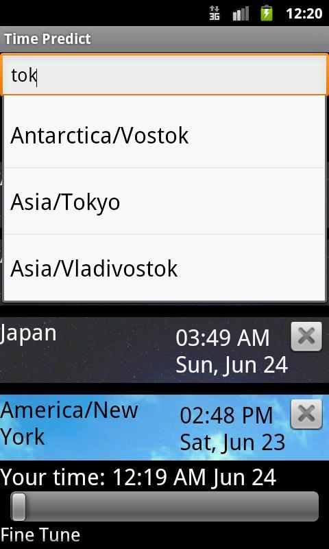 Time Predict