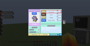 Pokémon Gui Interface-Fire Red версия Pixelmon Guis Fire Red Inspired Inspired