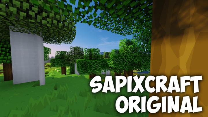 我的世界像原世界材質包SapixCraft