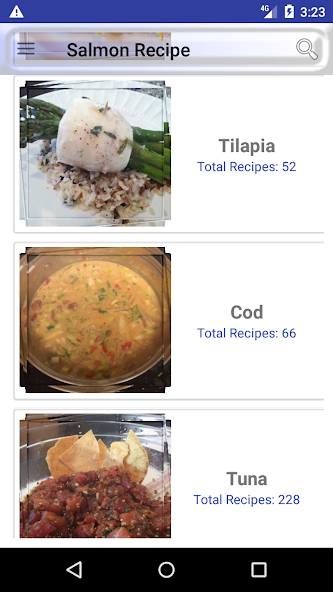 Salmon fish recipe