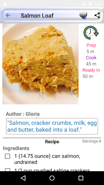 Salmon fish recipe
