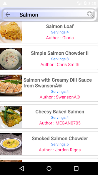 Salmon fish recipe