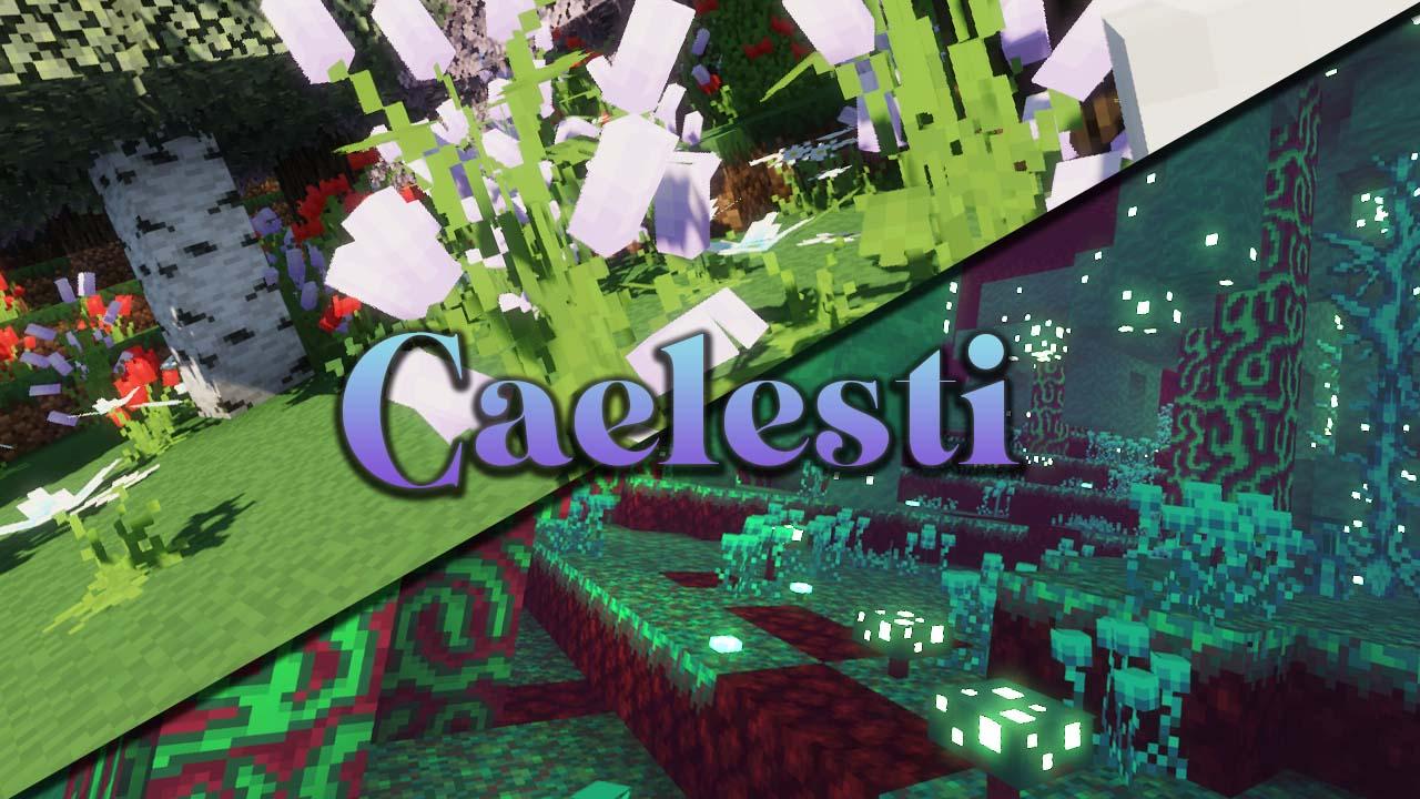 แพ็คเกจทรัพยากร Minecraft Caelesti