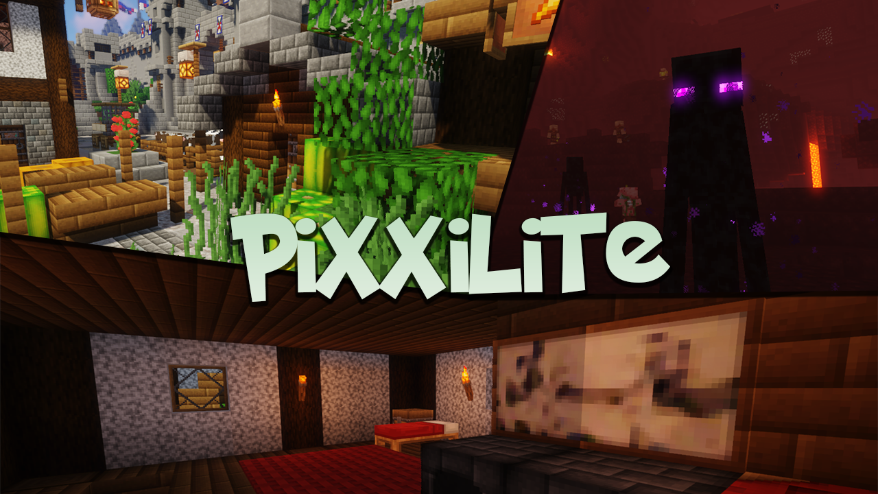 Pack de ressources minecraft pixxilite