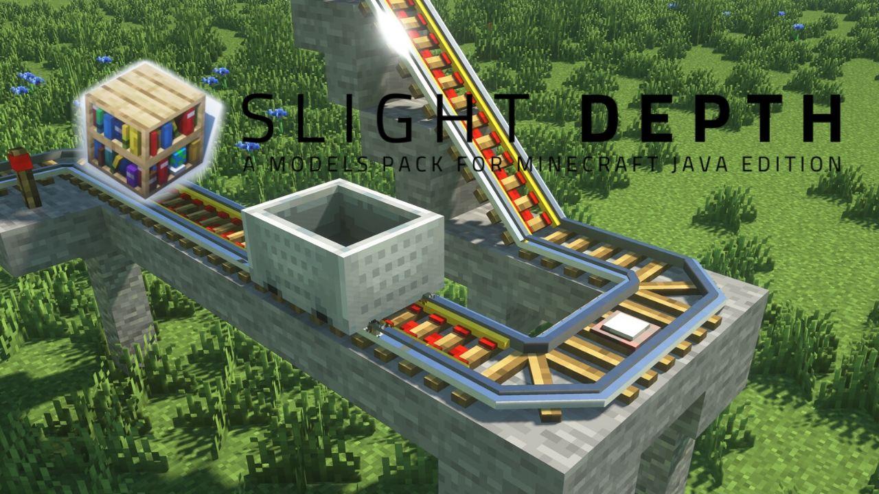 แพ็คทรัพยากรความลึกเล็กน้อย Minecraft