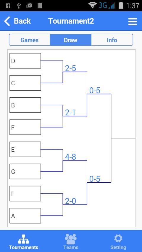 Baseball Tournament Maker