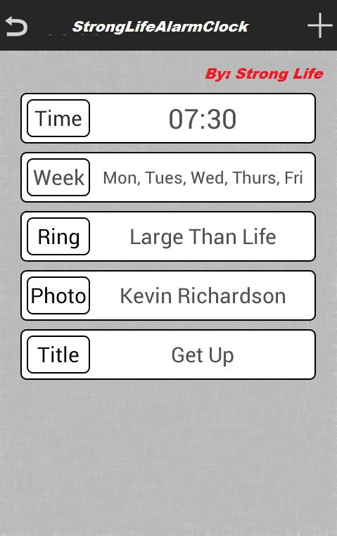 StrongLife Alarm