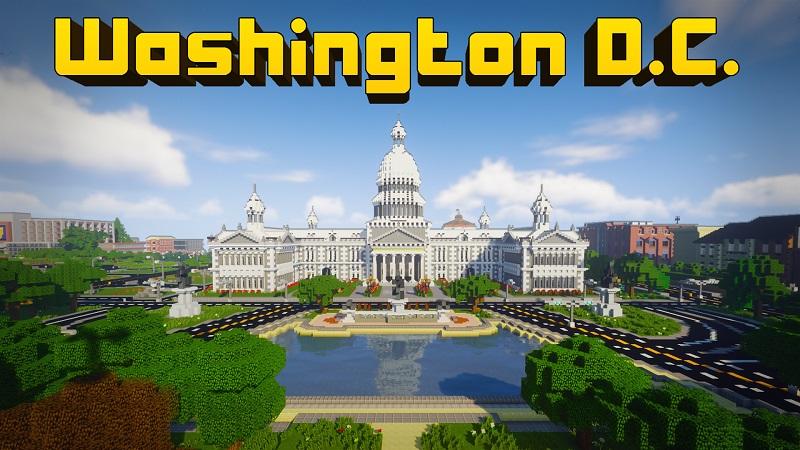 Minecraft Washington DC지도 패키지 다운로드