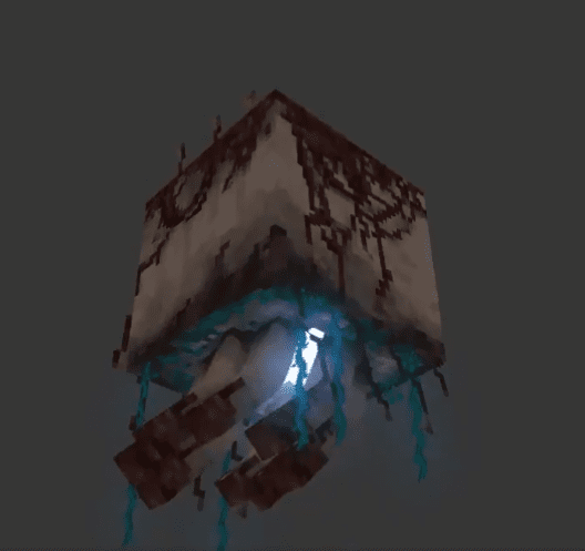 Minecraft antigo pacote de materiais demoníacos esquisitos