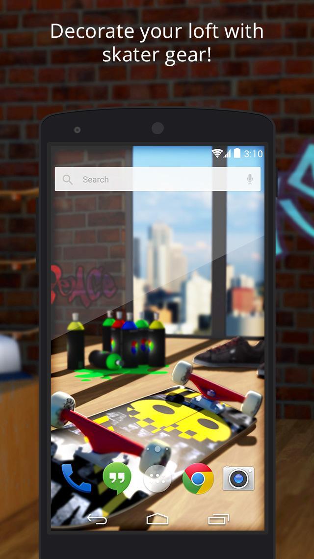 UR 3D Skateboard City Theme