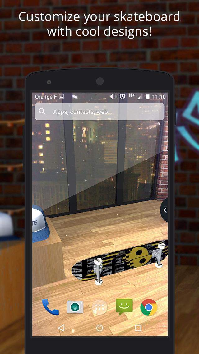 UR 3D Skateboard City Theme
