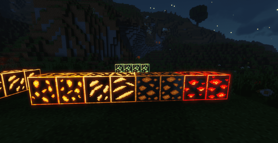 Minecraft highlight-ores-ressource-pack