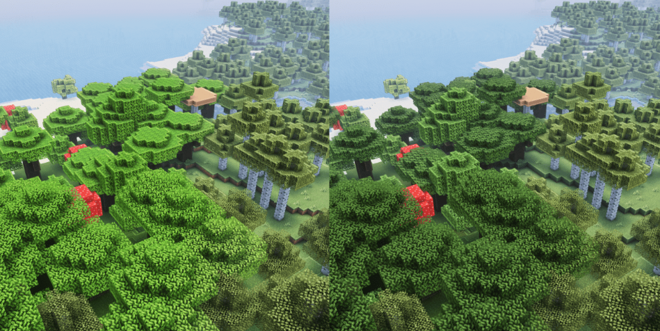 Paket Bahan Vanilla Natural Minecraft |