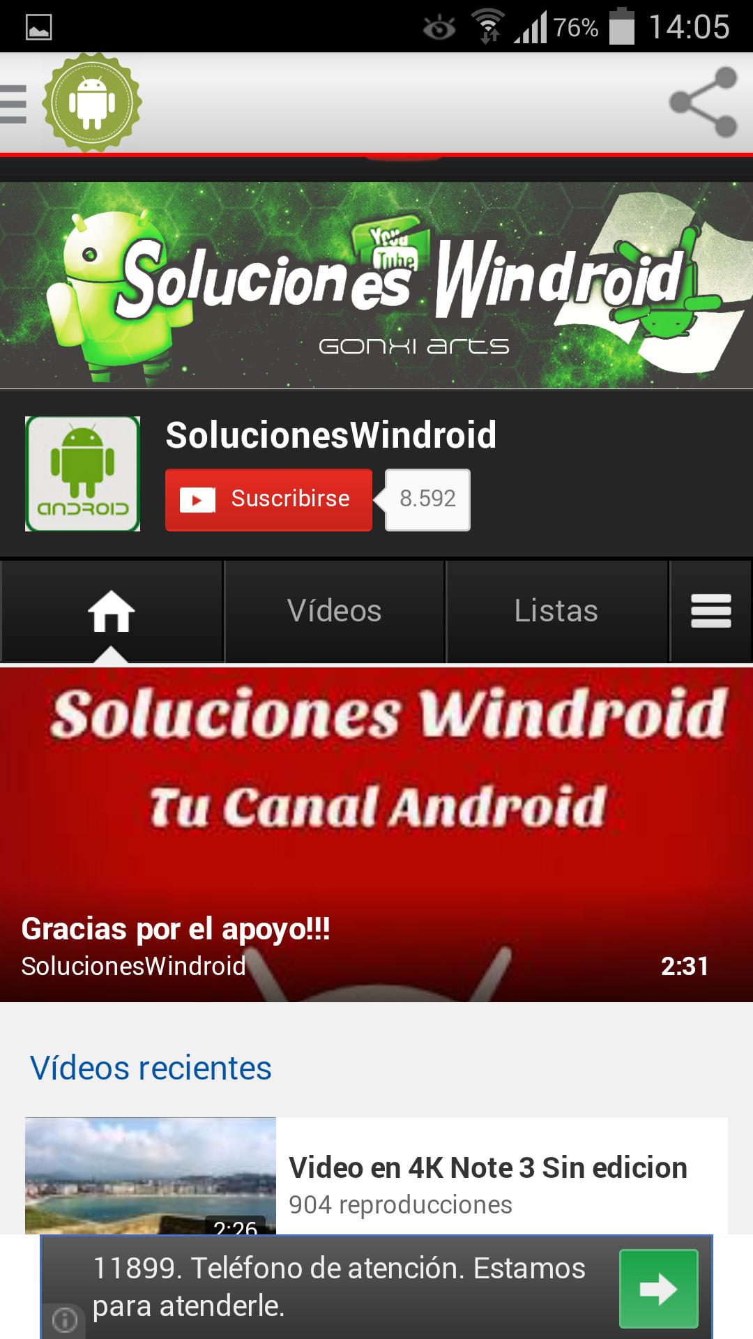 Soluciones Windroid