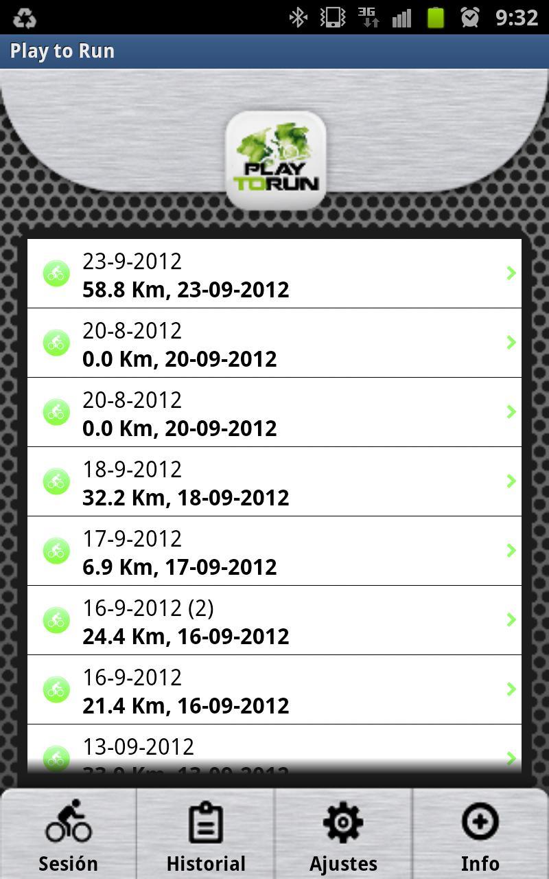 PlayToRun Tracker
