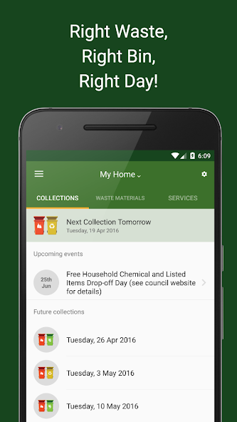 Ipswich Bin App