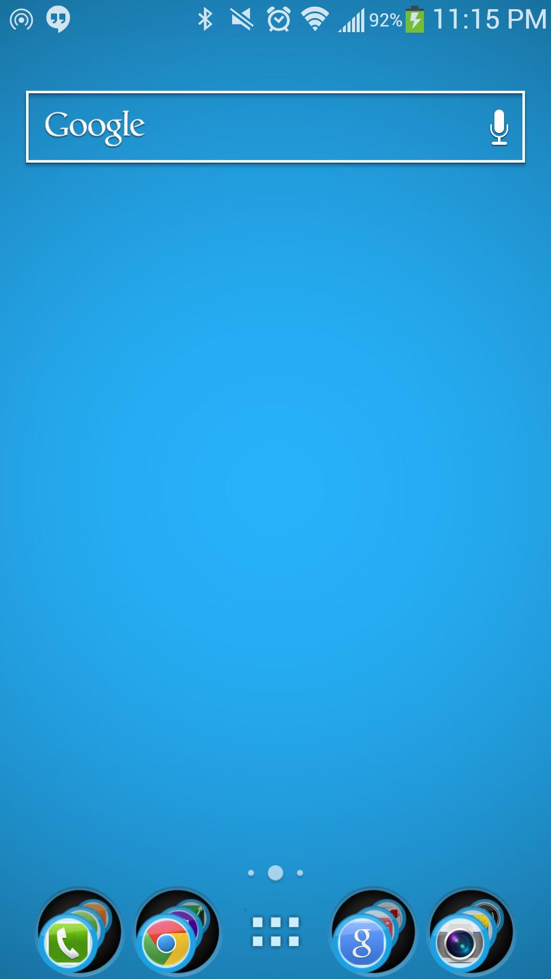 Sky Blue Theme Nova