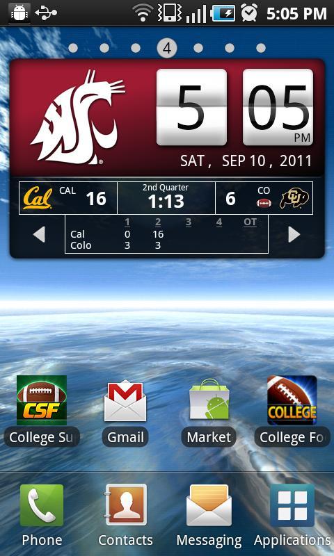 Washington State Live Clock