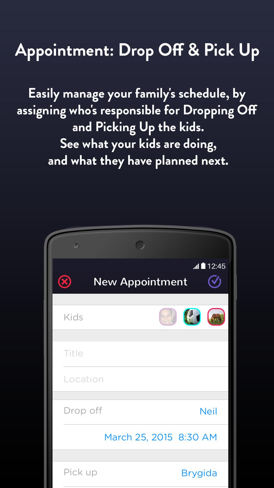 Who Has the Kids Calendar App
