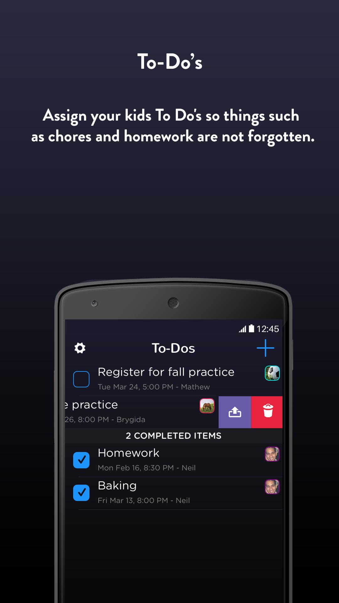 Who Has the Kids Calendar App