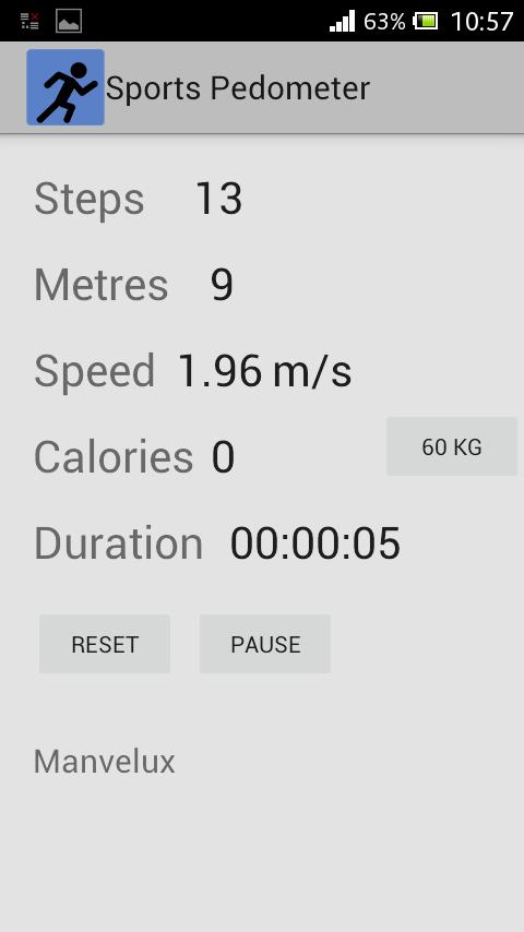 Sports Pedometer