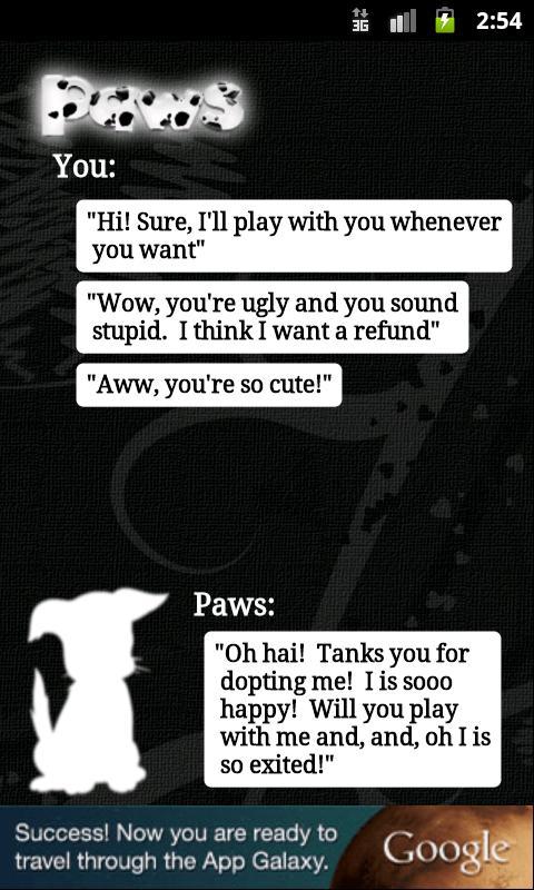 Paws Live Wallpaper