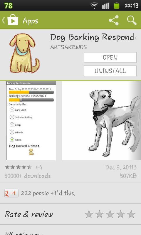 Barking Dog Responder