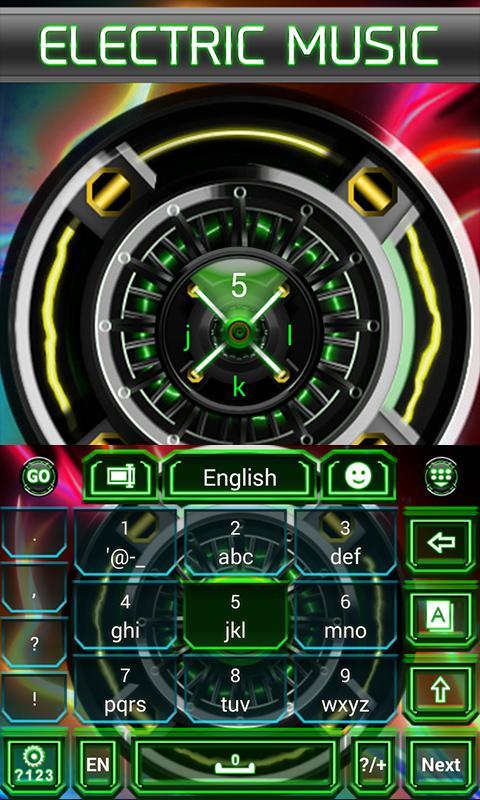 Electric Music Keyboard Theme