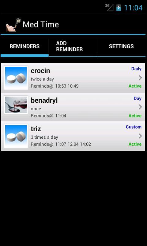 Med Time Reminder