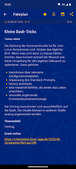CLT 2025 Fahrplan