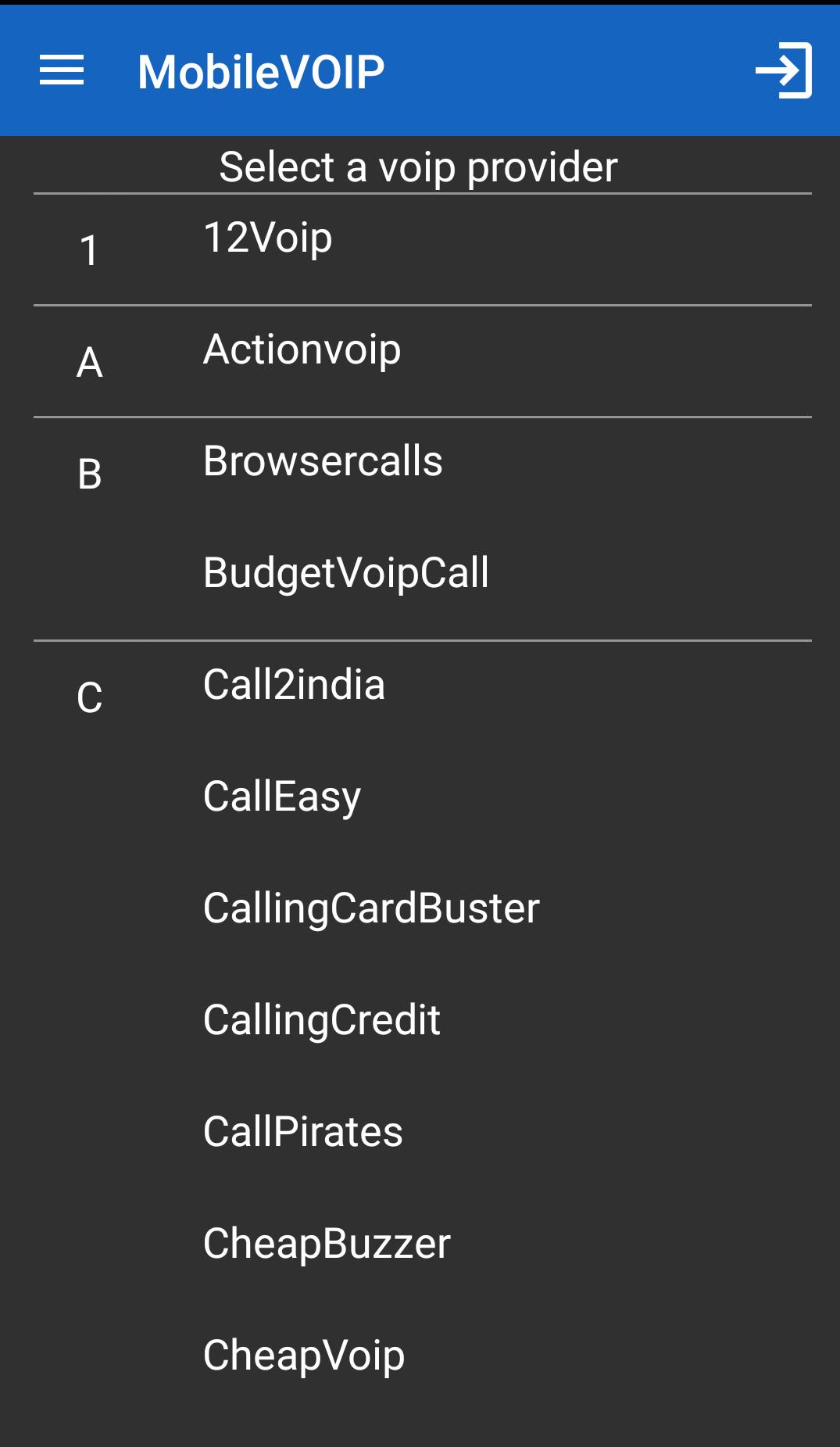 Cheap calls - CosmoVoip