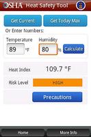 OSHA Heat Safety Tool