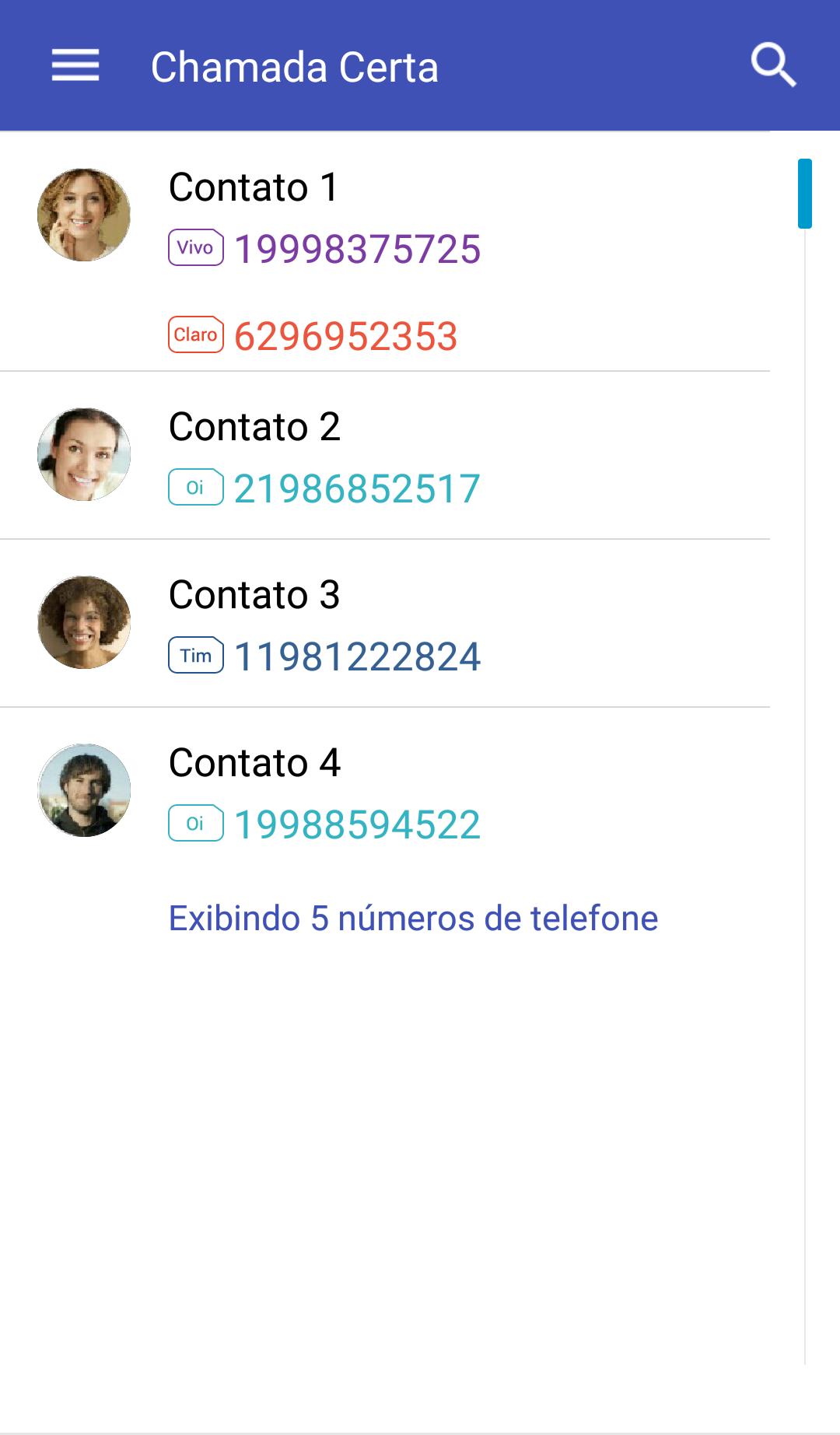 Chamada Certa