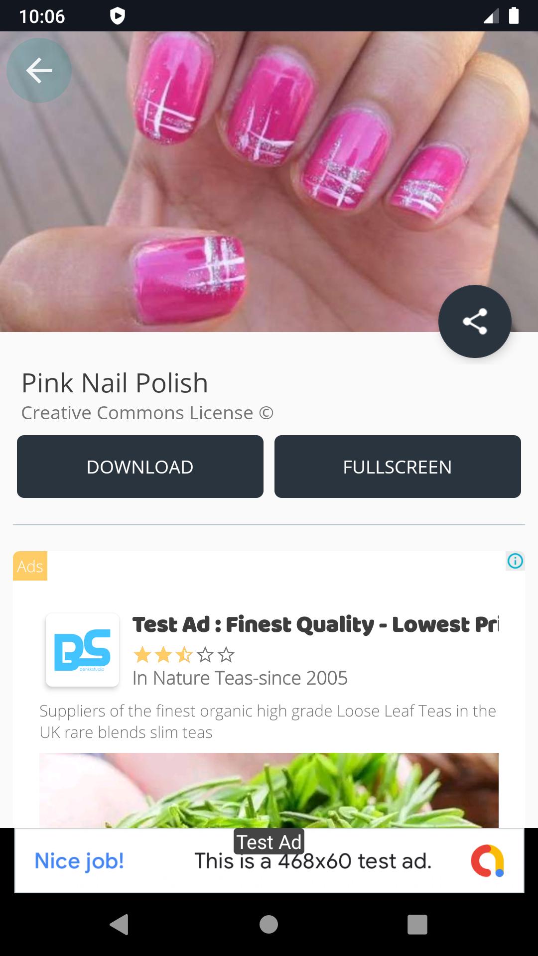 Pink Nail Polish