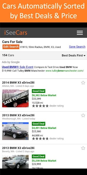 Used Car Search Pro - iSeeCars