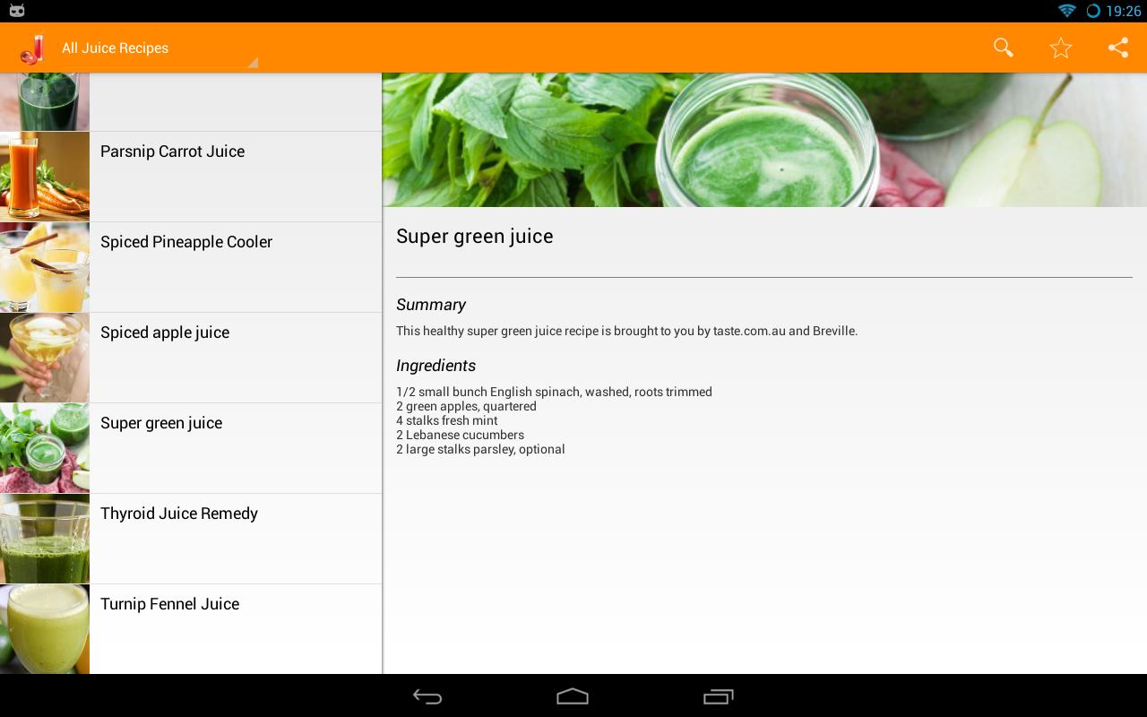 Juicing