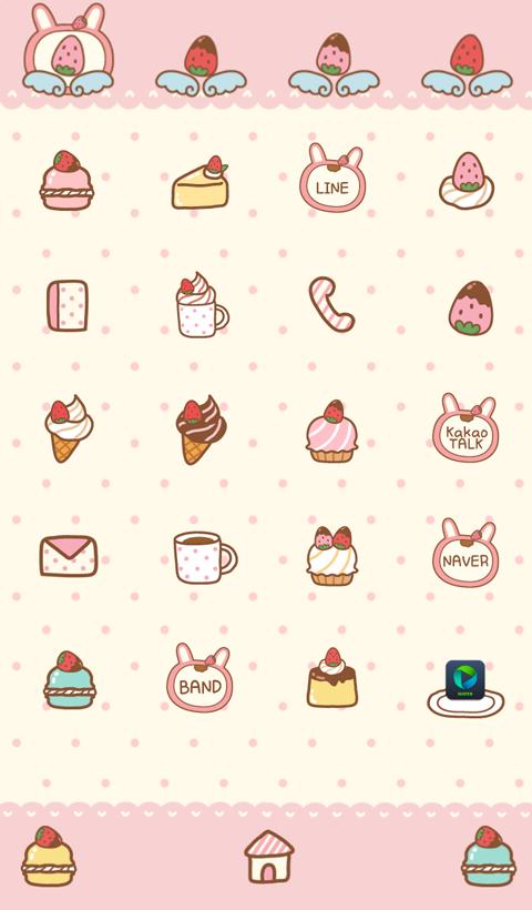 Strawberry BboBbo dodol theme
