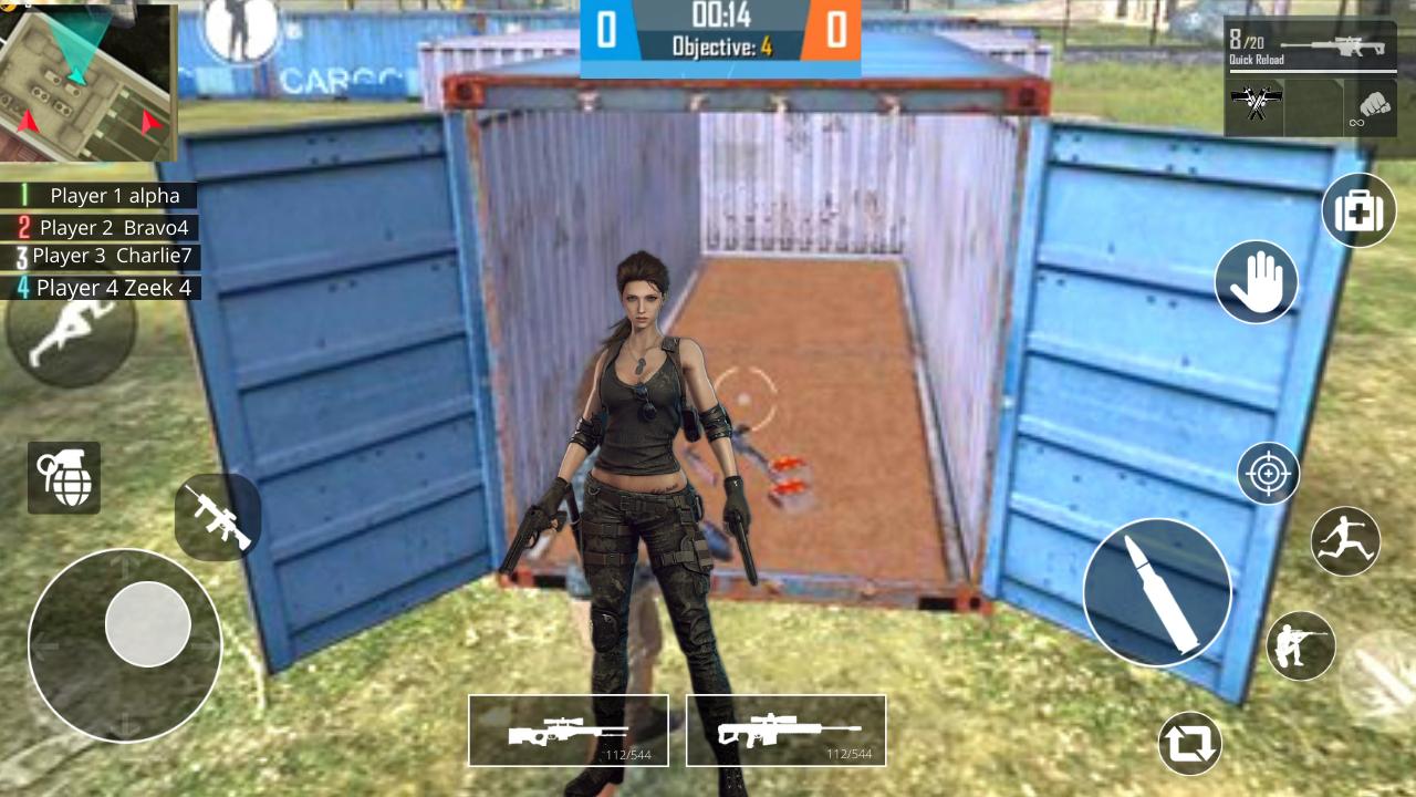 New Battleground Squad 3D free-fire Game 2021