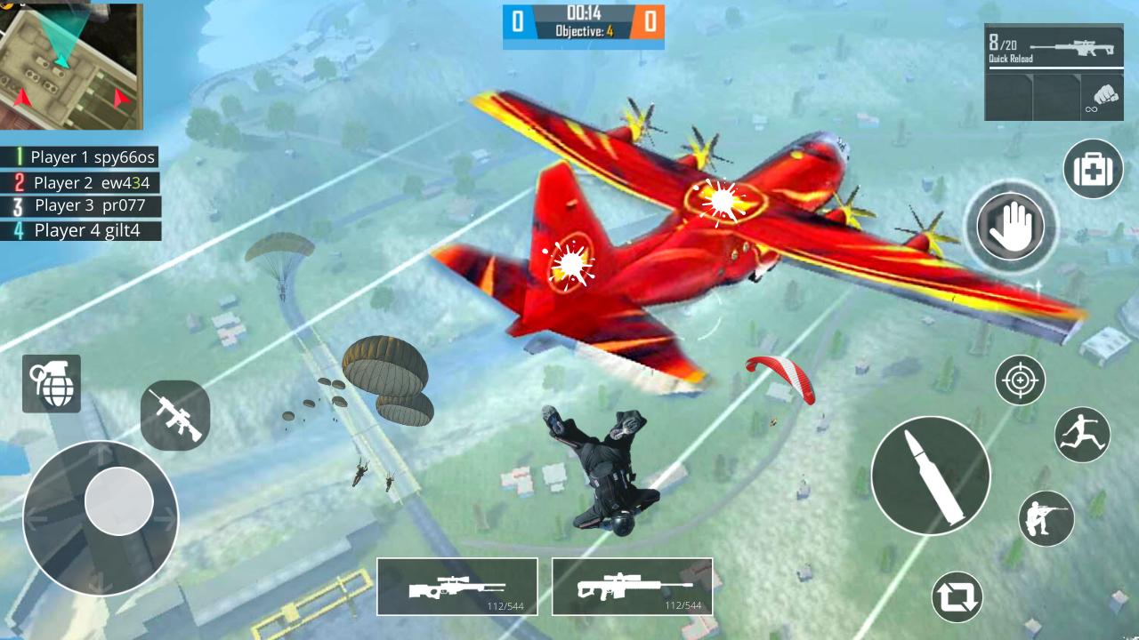 New Battleground Squad 3D free-fire Game 2021