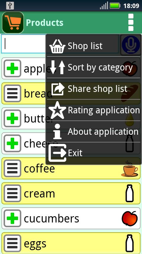 Shop List (CHR)
