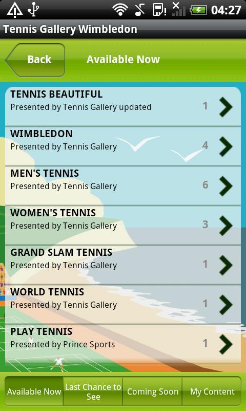 Tennis Gallery Wimbledon